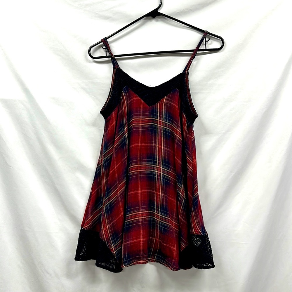 Maurices Size Small Dressy Plaid Tank